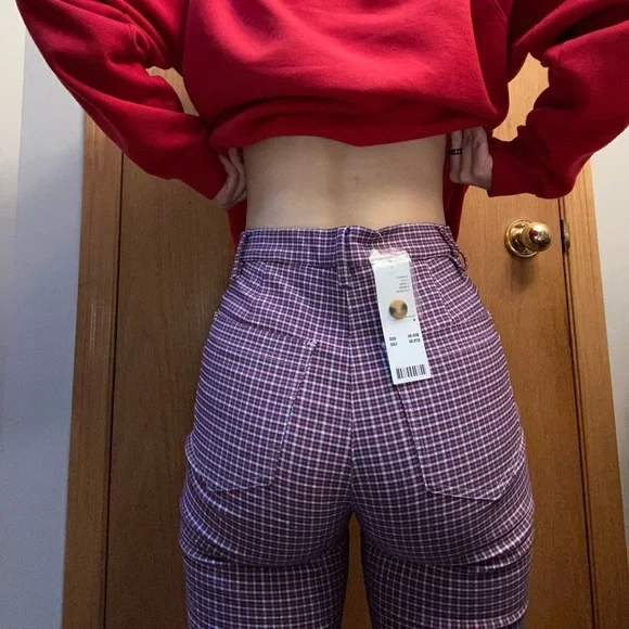 plaid pants bought from urban outfitters - Picture 4 of 4